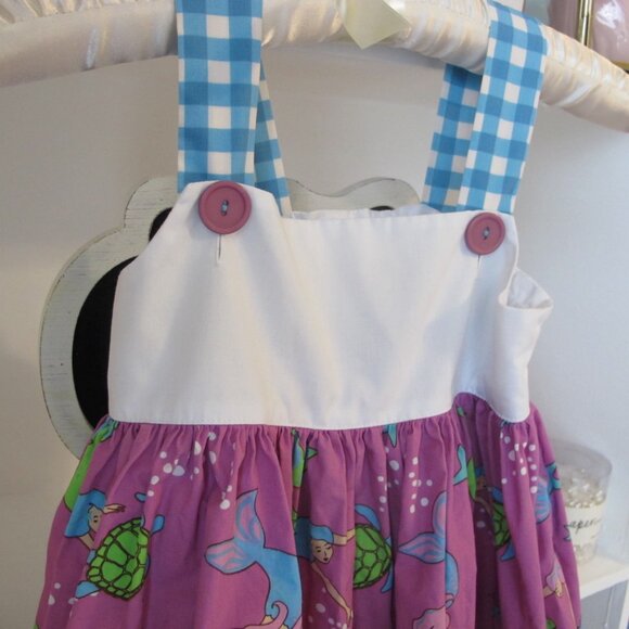 Eleanor Rose Matching Outfit Tunic Blouse Top with Ruffle Shorts Size 6-7 EUC - Picture 4 of 8